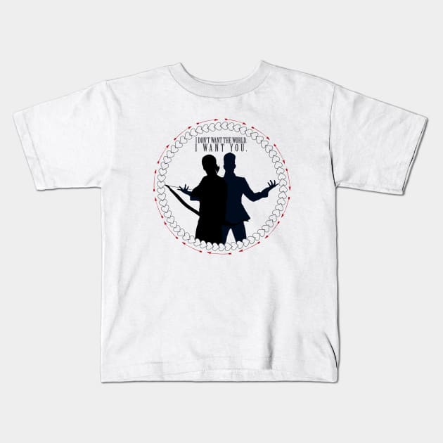 I want you | Malec Kids T-Shirt by forgottenlexi